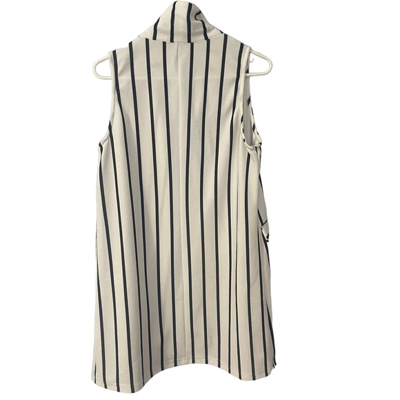 Shein Women's Open Front Long Vest Jacket Casual Sleeveless Longline Medium - Picture 6 of 7